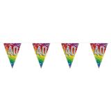 Boland Party 40e jaar verjaardag feest versieringen - Ballonnen en vlaggetjes