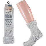 Apollo - Huissokken kinderen - Slofsokken - lichtgrijs maat 23-26