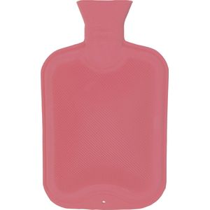 Home & Styling Warmwaterkruik - rubber roze - 2 liter