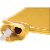 Home & Styling Home & Styling - Warmwaterkruik - rubber geel - 2 liter