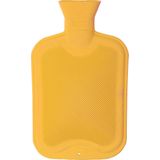 Home & Styling Home & Styling - Warmwaterkruik - rubber geel - 2 liter