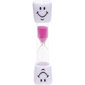 Zandloper - badkamer douche - spelletjes timer - roze - 3 minuten