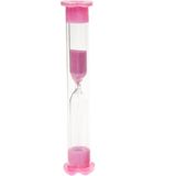 Zandloper - badkamer douche - spelletjes timer - roze - 3 minuten