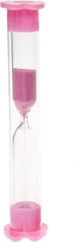 Zandloper - badkamer douche - spelletjes timer - roze - 3 minuten
