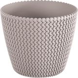 Prosperplast - Splofy - Plantenpotten Set - Taupe - Kunststof - 4x Stuks