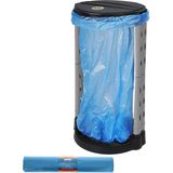 Excellent Houseware staande vuilniszakhouder - incl. 10 zakken - 120L
