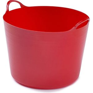 Whitefurze Flexibele emmer - 39 liter - Kunststof - Rood - 43 x 49 x 37 cm