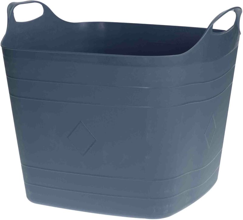 Bathroom Solutions Kuip - flexibel - emmer/wasmand - blauw - 40 liter