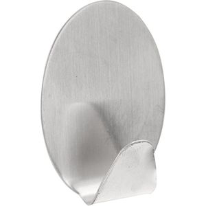 Excellent houseware - Zelfklevende rvs haakjes