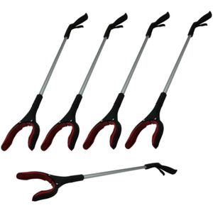 Benson Afvalgrijpers/grijphulp - 10x - draaibare kop - 82 cm - kunststof