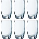 Arcoroc - Waterglazen Salto set 6x stuks 350ml en schenkkan 1.3 liter