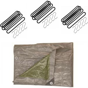 Afdekzeil SuperTarp PE 150 - 4 x 8 meter kopen