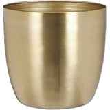 Mica - Plantenpot Set - Goud - Metaal - 2 Stuks