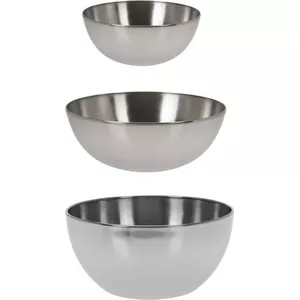 Serveerschalen - RVS - Salade schaal - mengkom - 19 cm - warenhuis