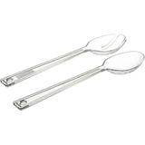 PlasticForte Slakom - Transparant slabestek - Kunststof - Taupe - D30 cm