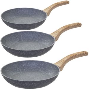 Flip koekenpan, omelet, koekenpan, keukenpannen, dubbelzijdig gebakken ei, pannenkoekmaker, antikras voor alle soorten koken