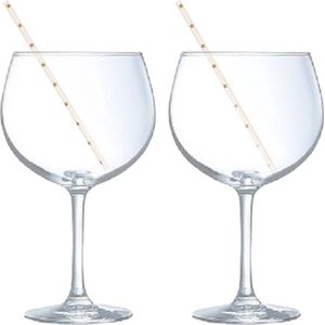 Dein Online-Marktplatz Topkapi 250.905 Gin Momento - Gin Tonic Ballon Gläser aus der Bar & Lounge Serie, 630 ml, XL, 6 Stück
