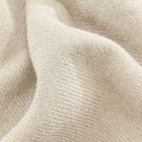 Beechfield fijn geweven sjaal licht beige voor volwassenen - Polyacryl - Klassieke sjaal 186 x 47 cm