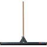 Talen Tools Vloer/douche trekker - voor water - metaal/stevig rubber 75 cm - dikke houten steel 140 cm