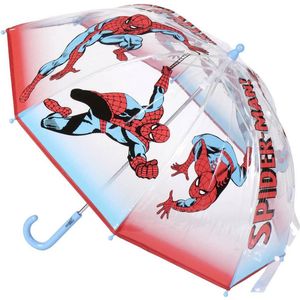 Marvel Spiderman kinderparaplu - transparant - D71 cm