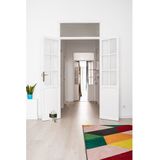 Excellent Houseware Deurstopper - 3x - Havenpaal Maritiem Hout/Touw 18 cm