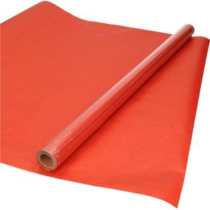 Kraft Cadeaupapier/Inpakpapier - Rood - 70 X 200 cm - 60 Grams - Kaftpapier