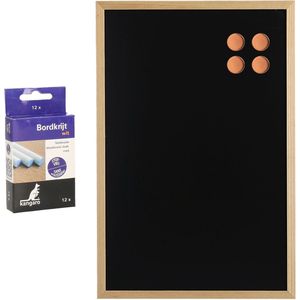 Schoolbord Hout 2 in 1 - vd Garde Warenhuis