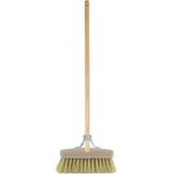 BETRA - Universele Bezem - Beige - FSC Hout - Inclusief Stokhouder