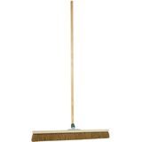 BETRA - Universele Bezem - Beige - FSC Hout - Bezemkop 80 cm