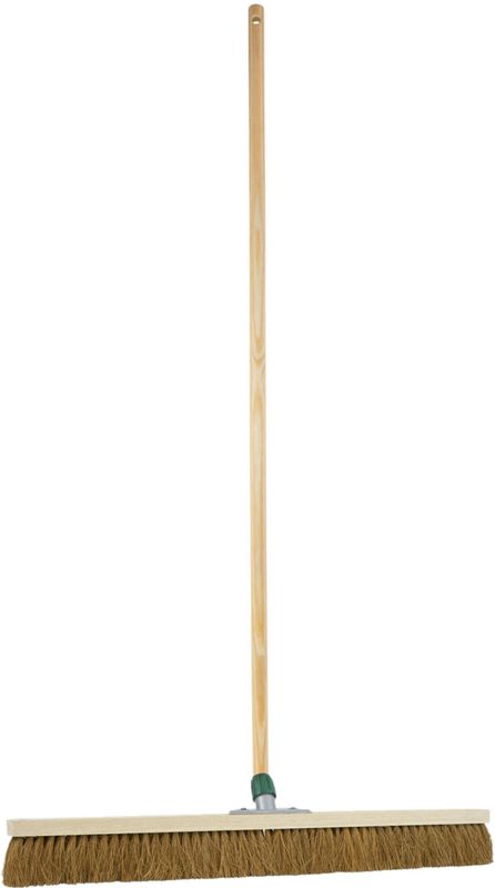 BETRA - Universele Bezem - Beige - FSC Hout - Bezemkop 80 cm