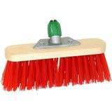 Buitenbezem - FSC hout - kunstvezel - 30 x 150 cm - tuinbezem