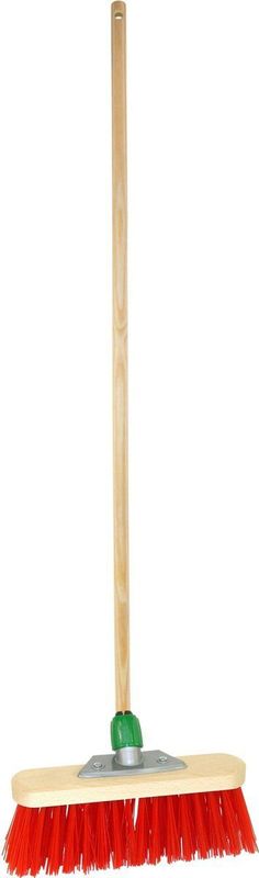 Buitenbezem - FSC hout - kunstvezel - 30 x 150 cm - tuinbezem