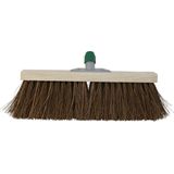 BETRA - Universele Buitenbezem - Beige - FSC Hout - Met Klem-uiteinde