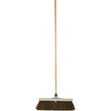 BETRA - Universele Buitenbezem - Beige - FSC Hout - Met Klem-uiteinde