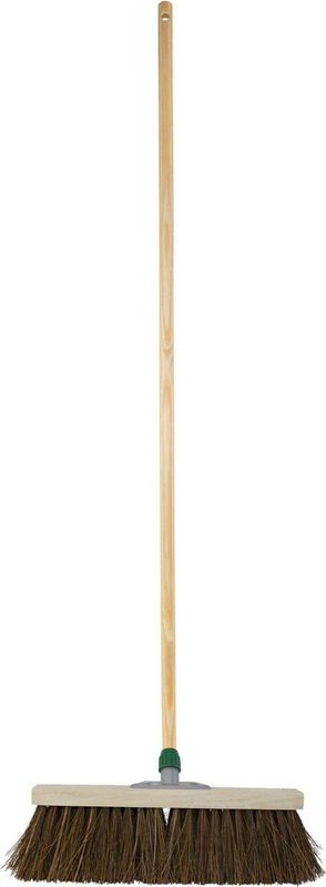 BETRA - Universele Buitenbezem - Beige - FSC Hout - Met Klem-uiteinde