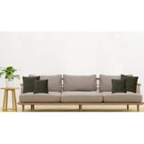 Sierkussen - Grijs - Polyester - 45x45 cm