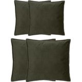 Sierkussen - Grijs - Polyester - 45x45 cm