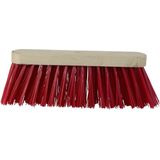 BETRA - Universele Harde Buitenbezem - Beige - FSC Hout - Inclusief Stokhouder