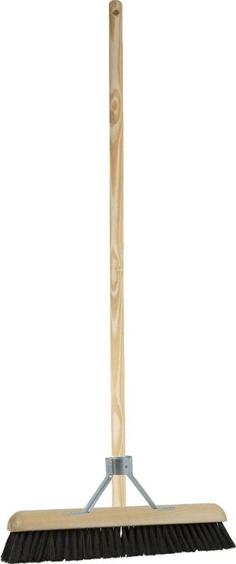 BETRA - Universele Bezem - Beige - FSC Hout - Inclusief Stokhouder