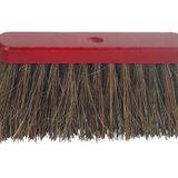 BETRA - Universele Harde Buitenbezem - Beige - FSC Hout - Incl. Bezemsteel en Klem-Uiteinde