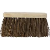 BETRA - Universele Harde Buitenbezem - Beige - FSC Hout - Inclusief Bezemsteel en Stokhouder