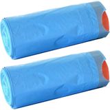Afvalzakken/vuilniszakken - 30x - 35 liter - blauw - 11,5 mic. - Prullenbak zakken