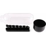 Benson Fles - medicijnen doos - 600 ml - 7-vaks - 23 cm - Pillendoos