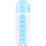 Benson Fles - medicijnen doos - 600 ml - 7-vaks - 23 cm - Pillendoos