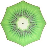 Parasol - Kiwi fruit - D160 cm - incl. draagtas - parasolvoet - 42 cm