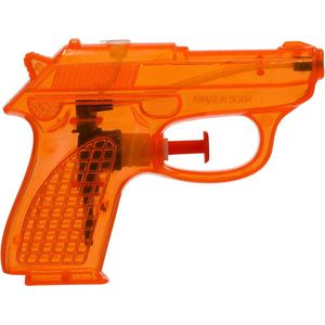 Cepewa Waterpistool Splash Gun - Klein Model - 12 cm - Oranje - Water Speelgoed