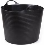 Benson Wasmand - 2x - flexibel - rond - zwart - 45 liter - Emmer