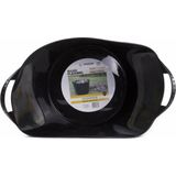 Benson Wasmand - 2x - flexibel - rond - zwart - 45 liter - Emmer