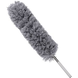 Lifetime - Plumeau/Duster - XL - Uitschuifbaar - Synthetisch - Grijs