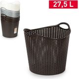 Wasmand - Wit - Kunststof - 40 Liter